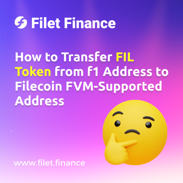 Filecoin assets transfer